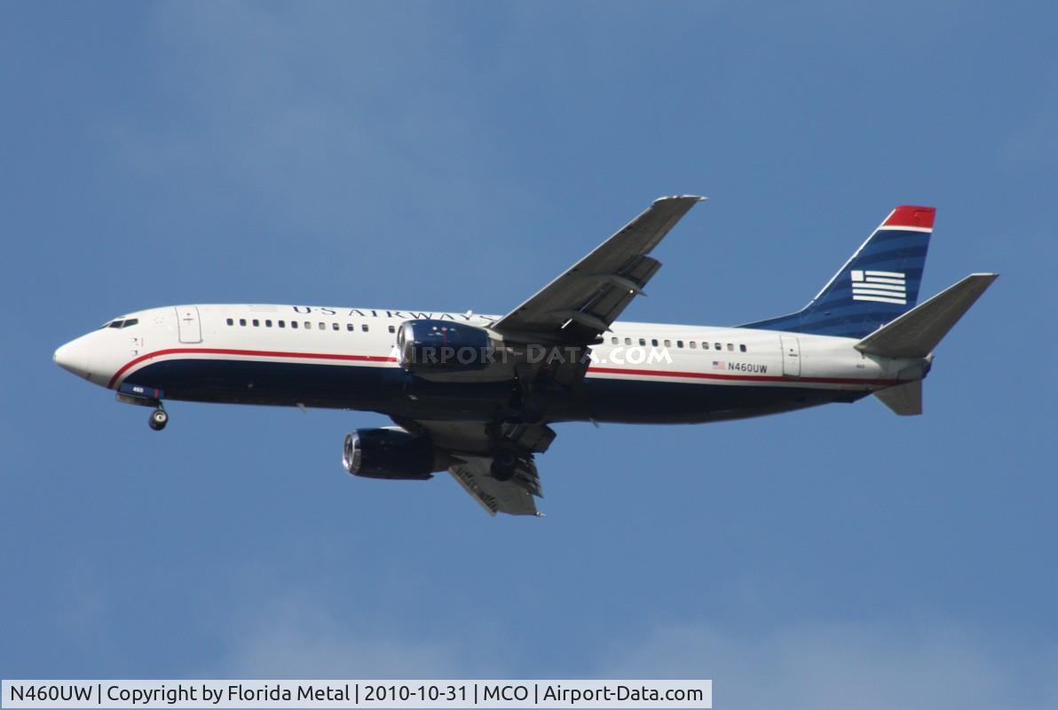 N460UW, 1991 Boeing 737-4B7 C/N 25024, US 737-400