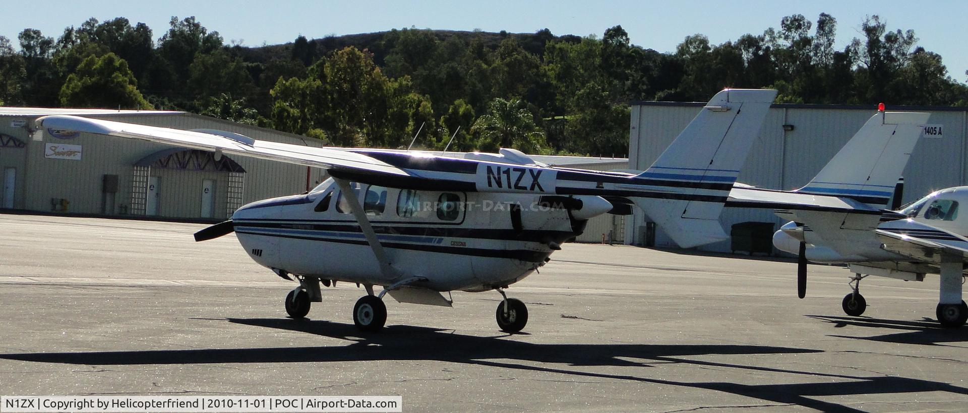 N1ZX, 1980 Cessna P337H C/N P3370349, Parked at Howard Aviation