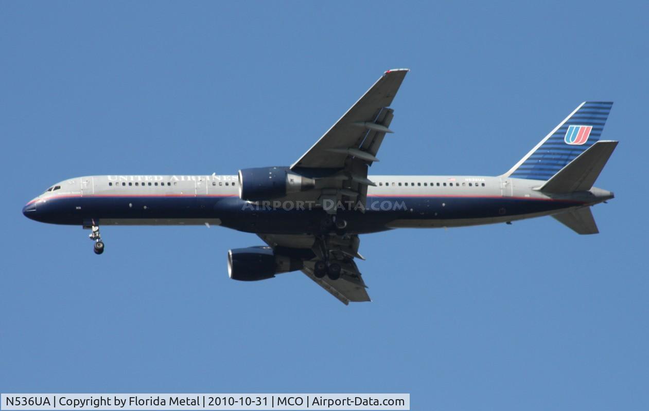 N536UA, 1991 Boeing 757-222 C/N 25156, United 757-200