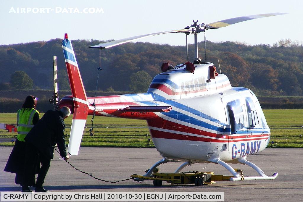 G-RAMY, 1974 Bell 206B JetRanger II C/N 1401, Lincair Ltd