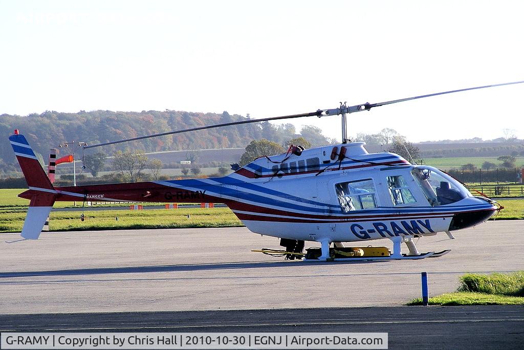 G-RAMY, 1974 Bell 206B JetRanger II C/N 1401, Lincair Ltd