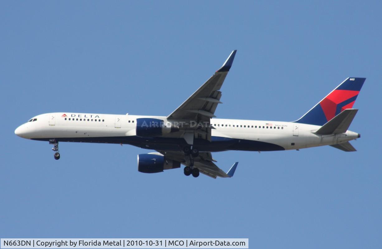 N663DN, 1991 Boeing 757-232 C/N 24992, Delta 757