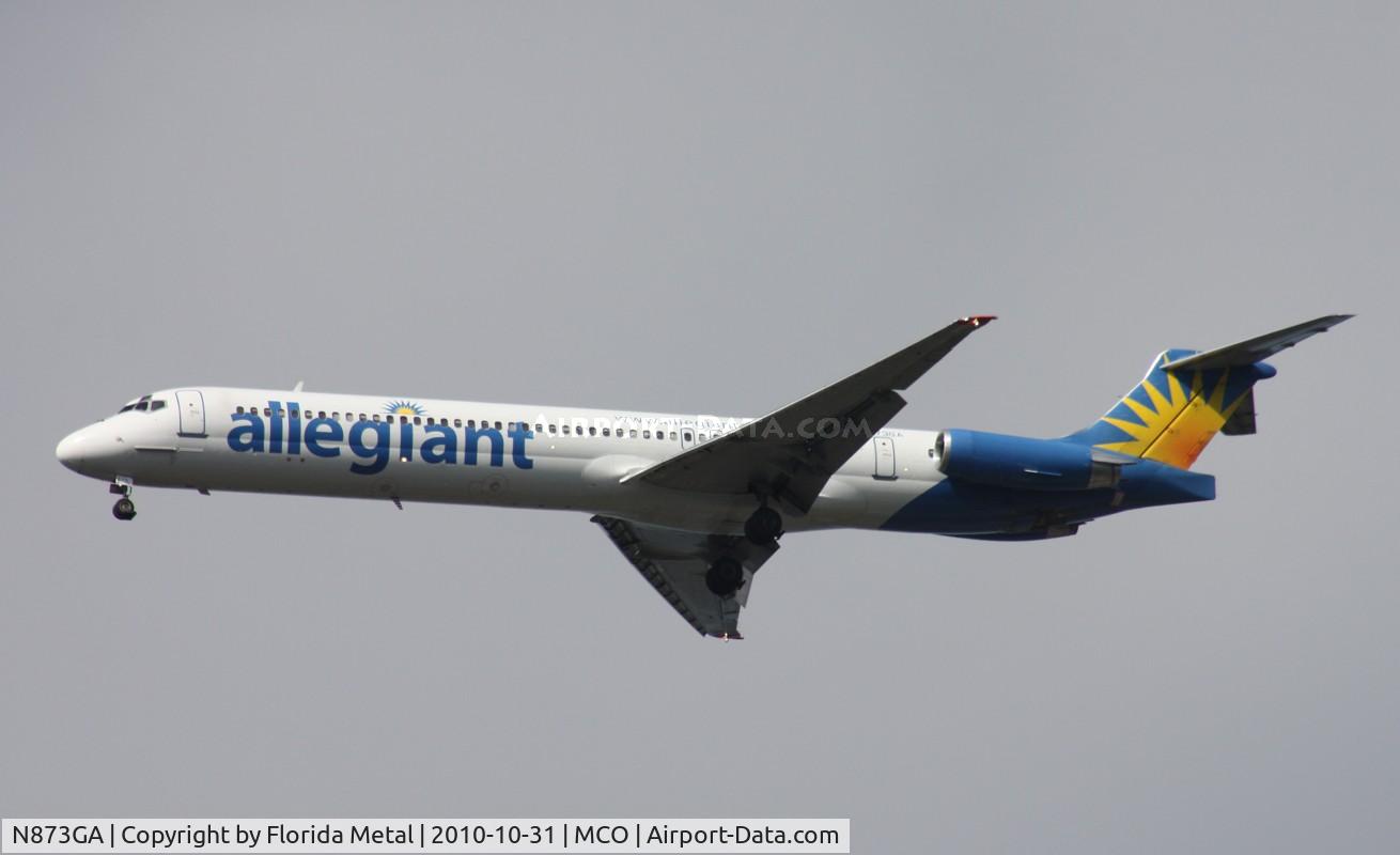 N873GA, 1988 McDonnell Douglas MD-83 (DC-9-83) C/N 49658, Allegiant MD-83