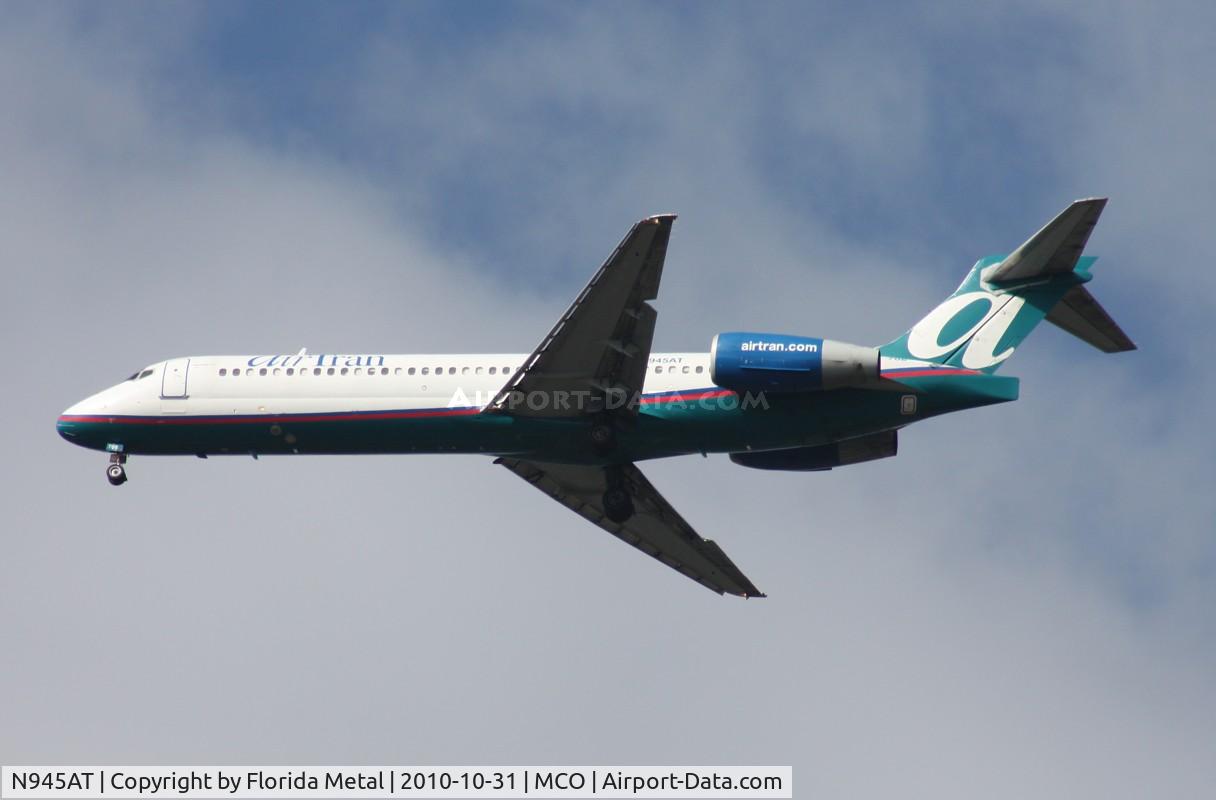 N945AT, 1999 Boeing 717-200 C/N 55008, Air Tran 717