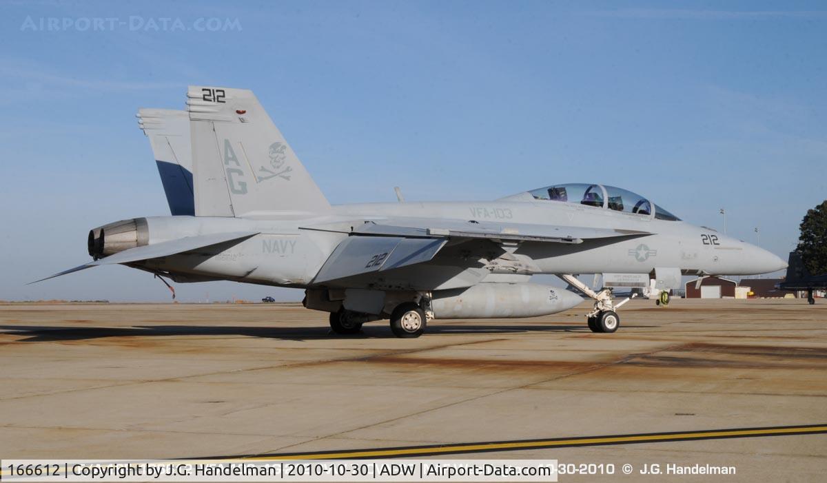 166612, Boeing F/A-18F Super Hornet C/N F105, Super Bug at NAF Washington