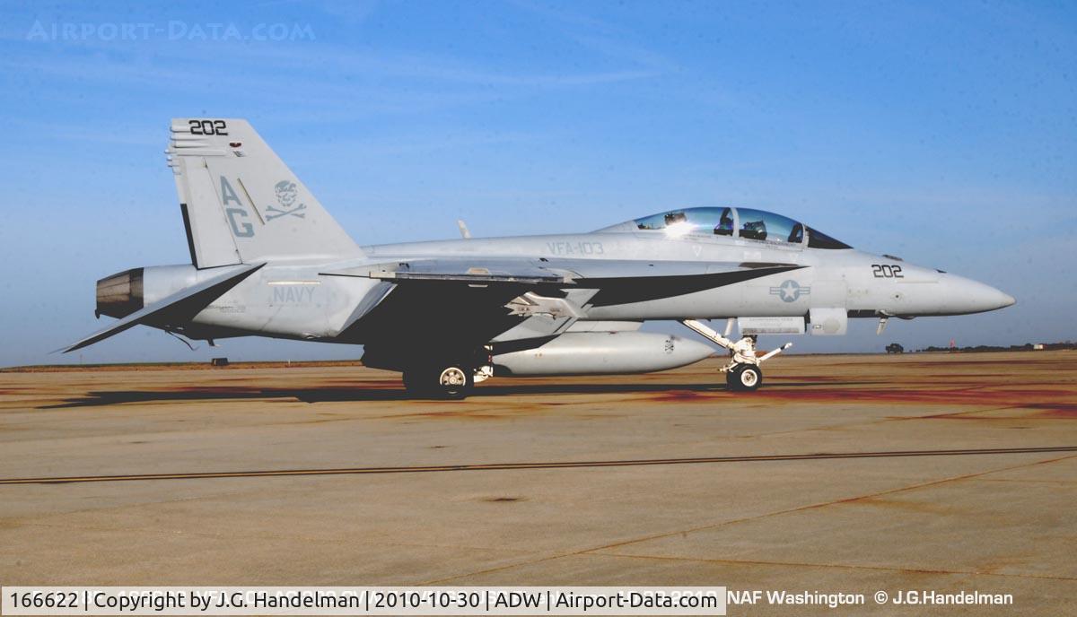 166622, Boeing F/A-18F Super Hornet C/N F115, at NAF Washington