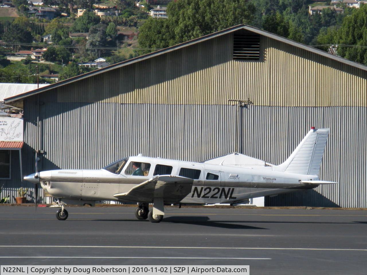 N22NL, 1987 Piper PA-32R-301T Turbo Saratoga SP Saratoga C/N 32R-8629006, 1987 Piper PA-32-301T TURBO SARATOGA SP, Lycoming TIO-540-S1AD 300 Hp, taxi to Rwy 04