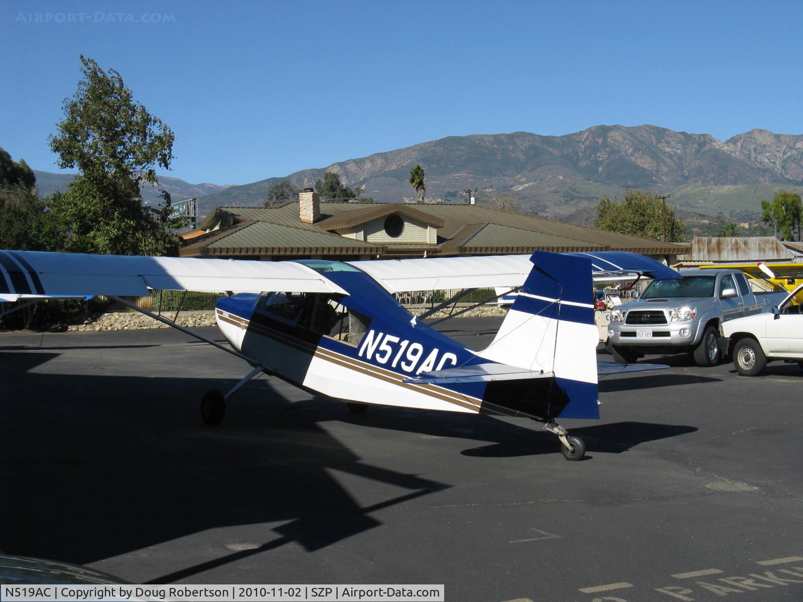 N519AC, 2000 American Champion 7GCBC C/N 1295-2000, 2000 American Champion 7GCBC EXPLORER, Lycoming O-320 150 hp, taxi