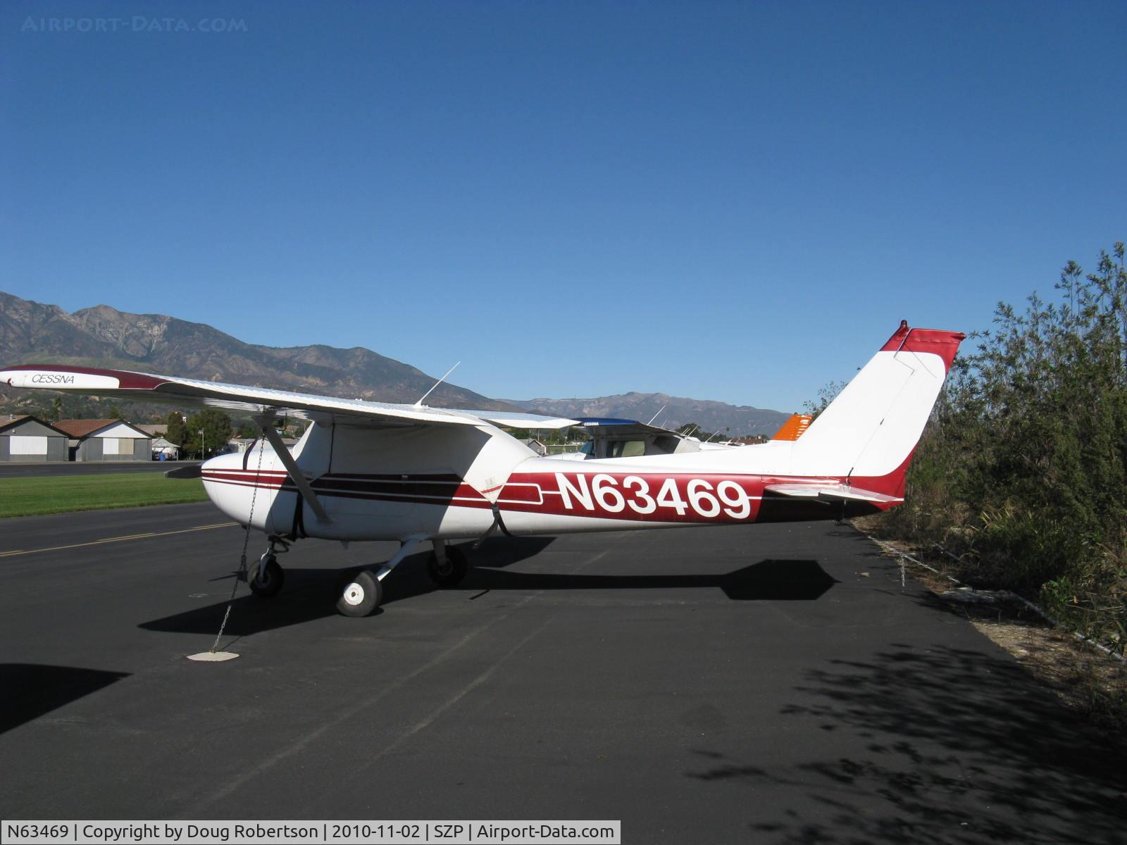 N63469, 1975 Cessna 150M C/N 15077339, 1975 Cessna 150M, Continental O-200 100 Hp