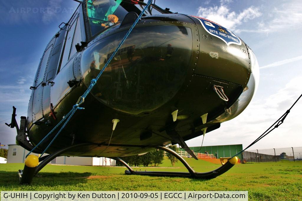 G-UHIH, 1972 Bell UH-1H Iroquois C/N 13208, 72-21509 Manchester Airport