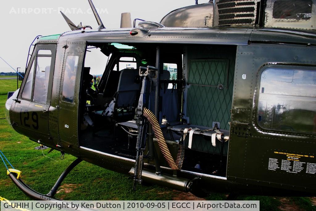 G-UHIH, 1972 Bell UH-1H Iroquois C/N 13208, 72-21509 Manchester Airport