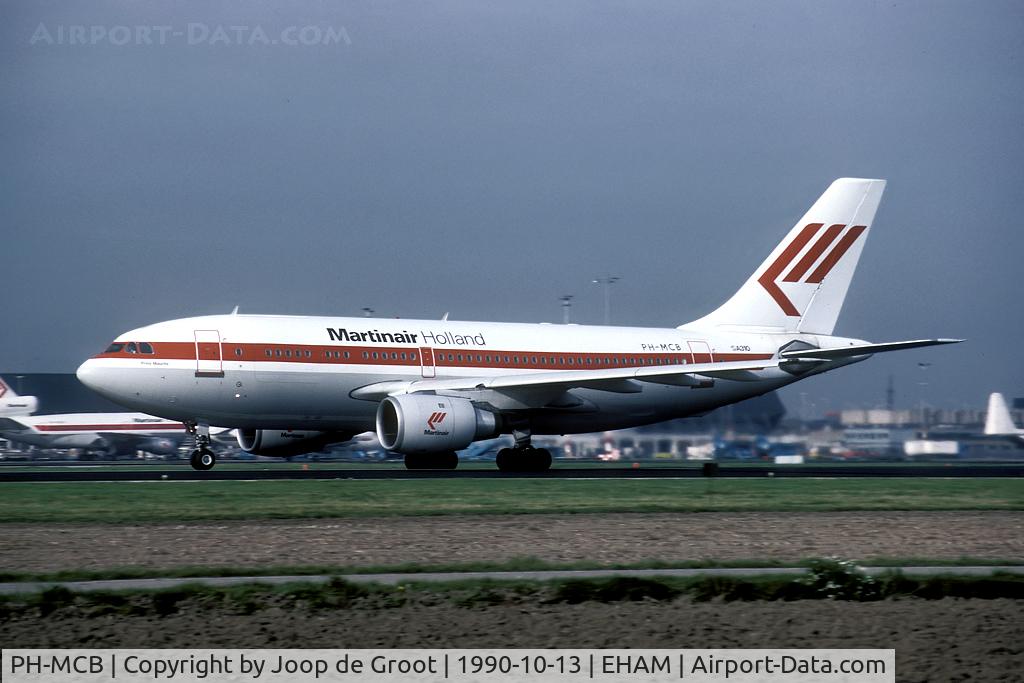 PH-MCB, 1984 Airbus A310-203 C/N 349, later sold to fedex