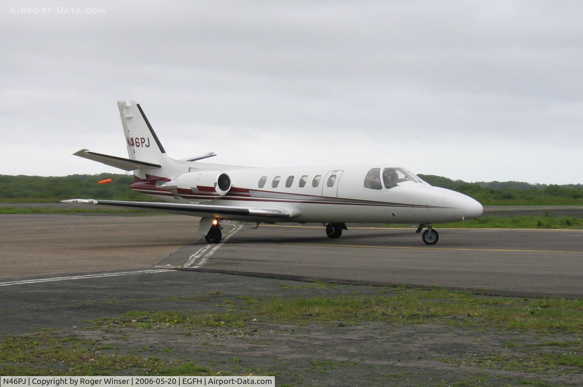 N46PJ, 1978 Cessna 551 C/N 551-0027, Visiting Citation 11/SP