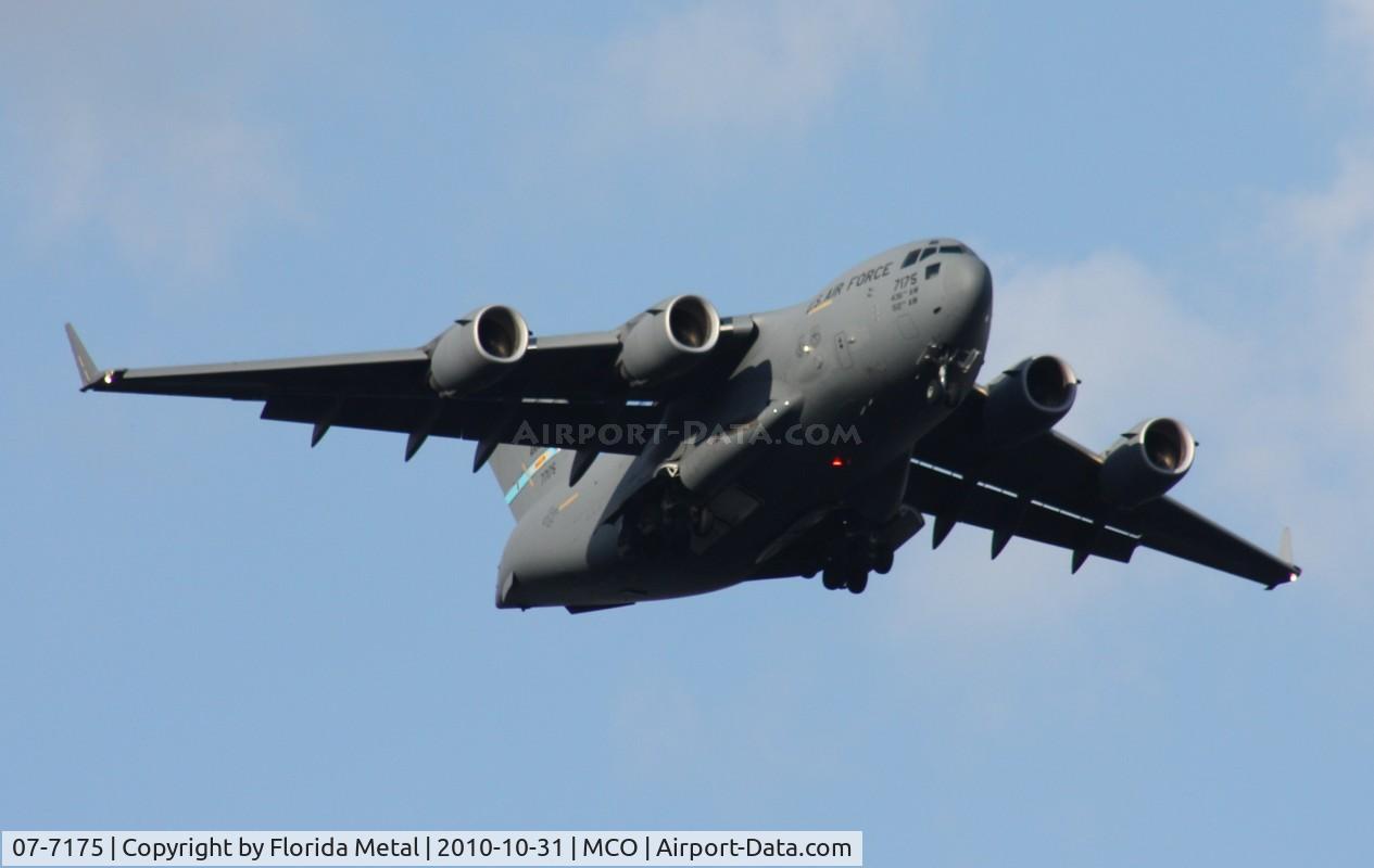 07-7175, 2007 Boeing C-17A Globemaster III C/N 50193/F192/P175, C-17A
