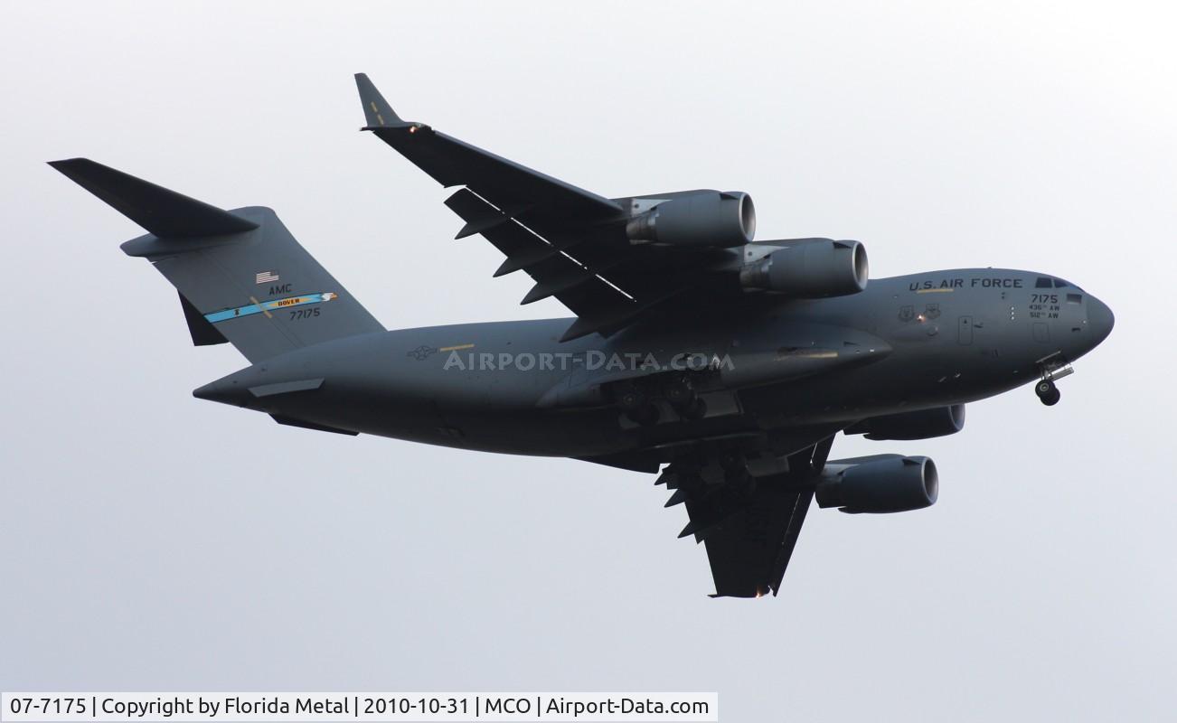 07-7175, 2007 Boeing C-17A Globemaster III C/N 50193/F192/P175, C-17A