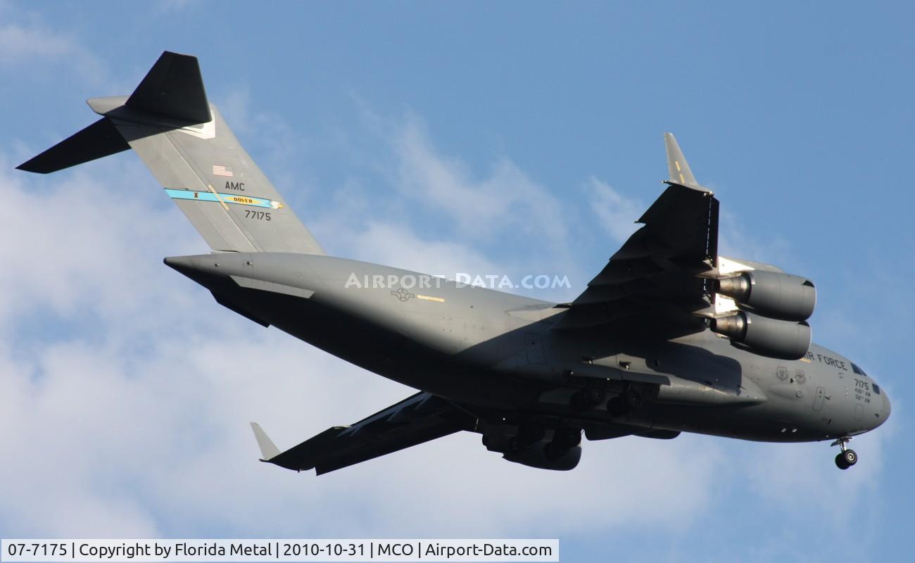 07-7175, 2007 Boeing C-17A Globemaster III C/N 50193/F192/P175, C-17A