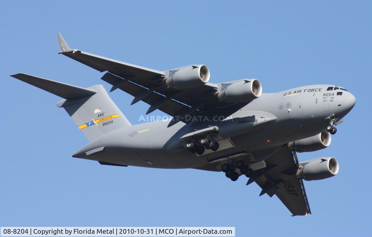 08-8204, 2008 Boeing C-17A Globemaster III C/N P-204, C-17A