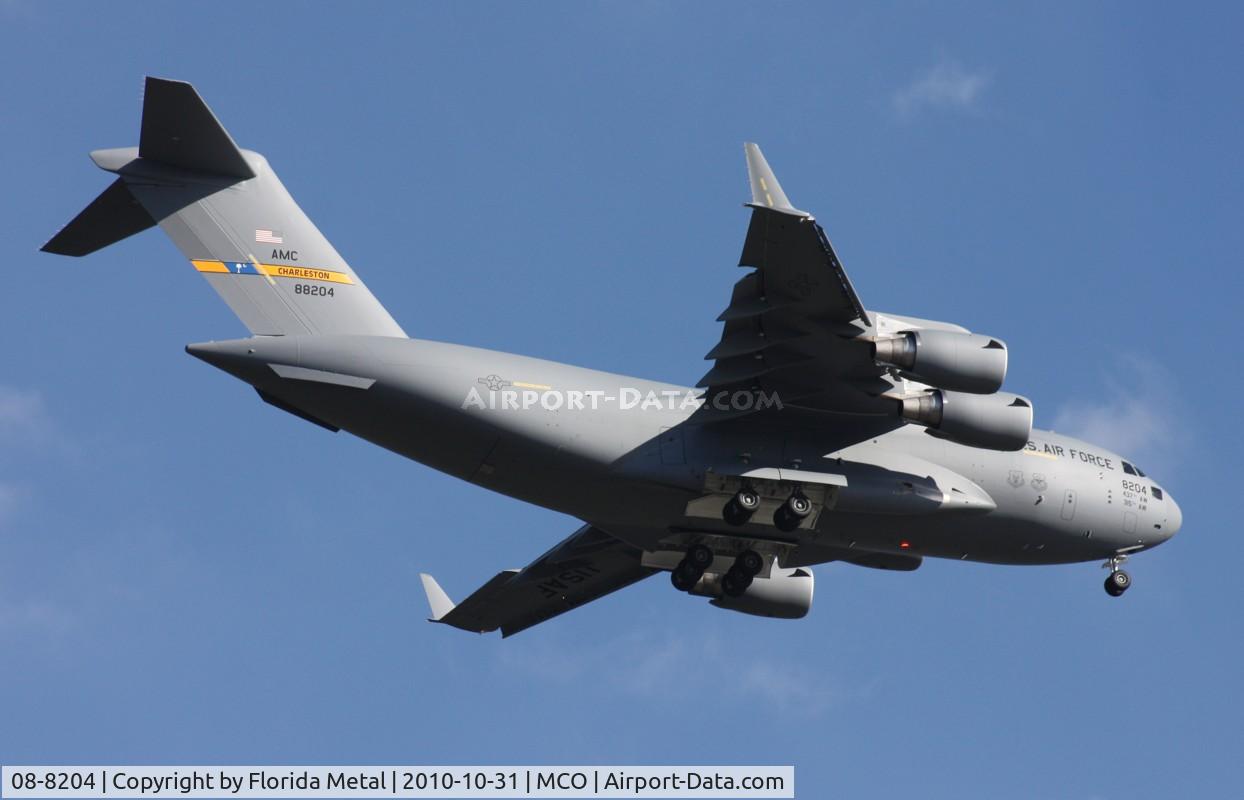 08-8204, 2008 Boeing C-17A Globemaster III C/N P-204, C-17A