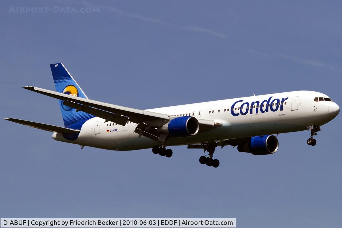 D-ABUF, 1994 Boeing 767-330/ER C/N 26985, on final RW07R