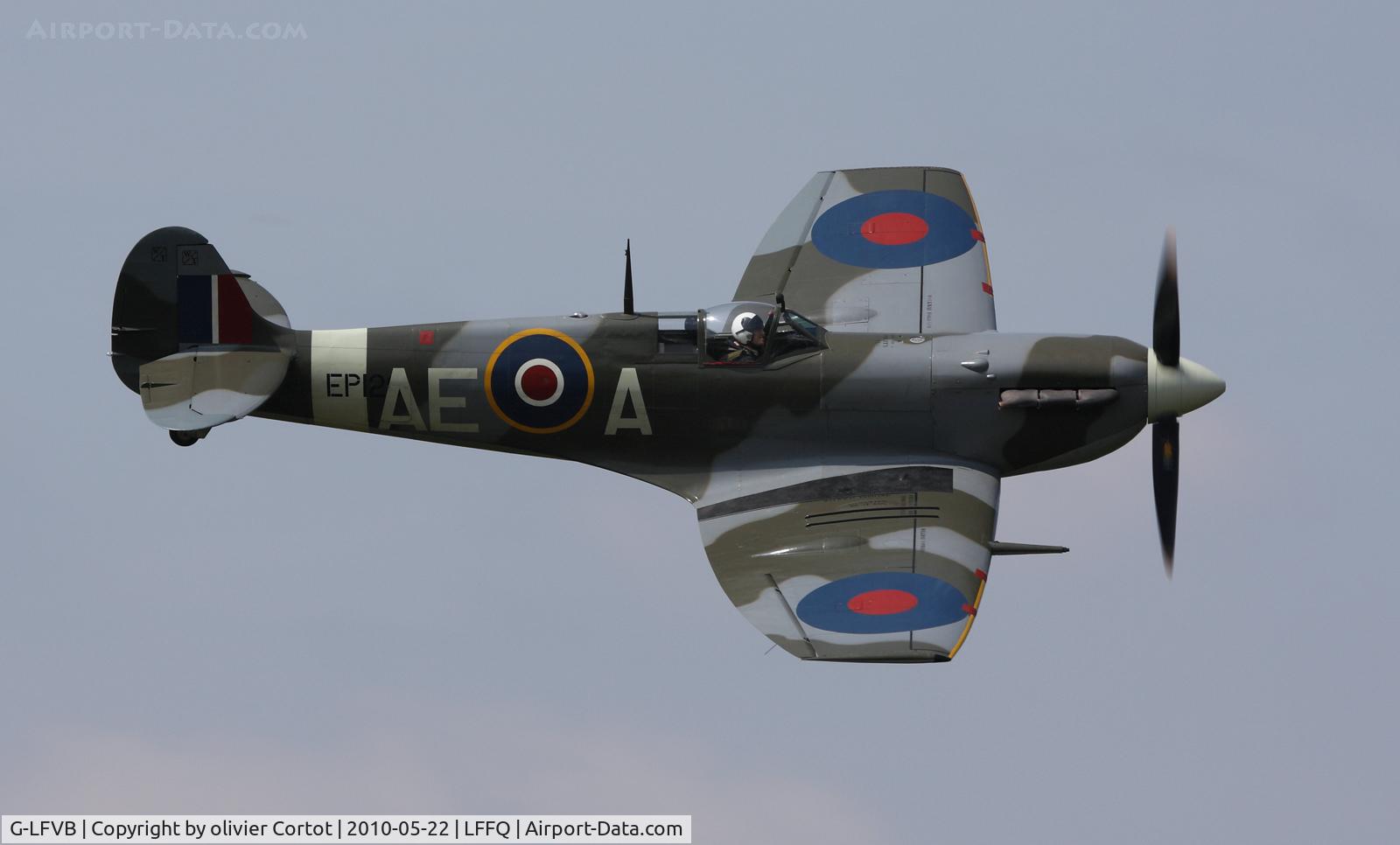 G-LFVB, 1942 Supermarine 349 Spitfire LF.Vb C/N CBAF.2403, Ferté Alais 2010