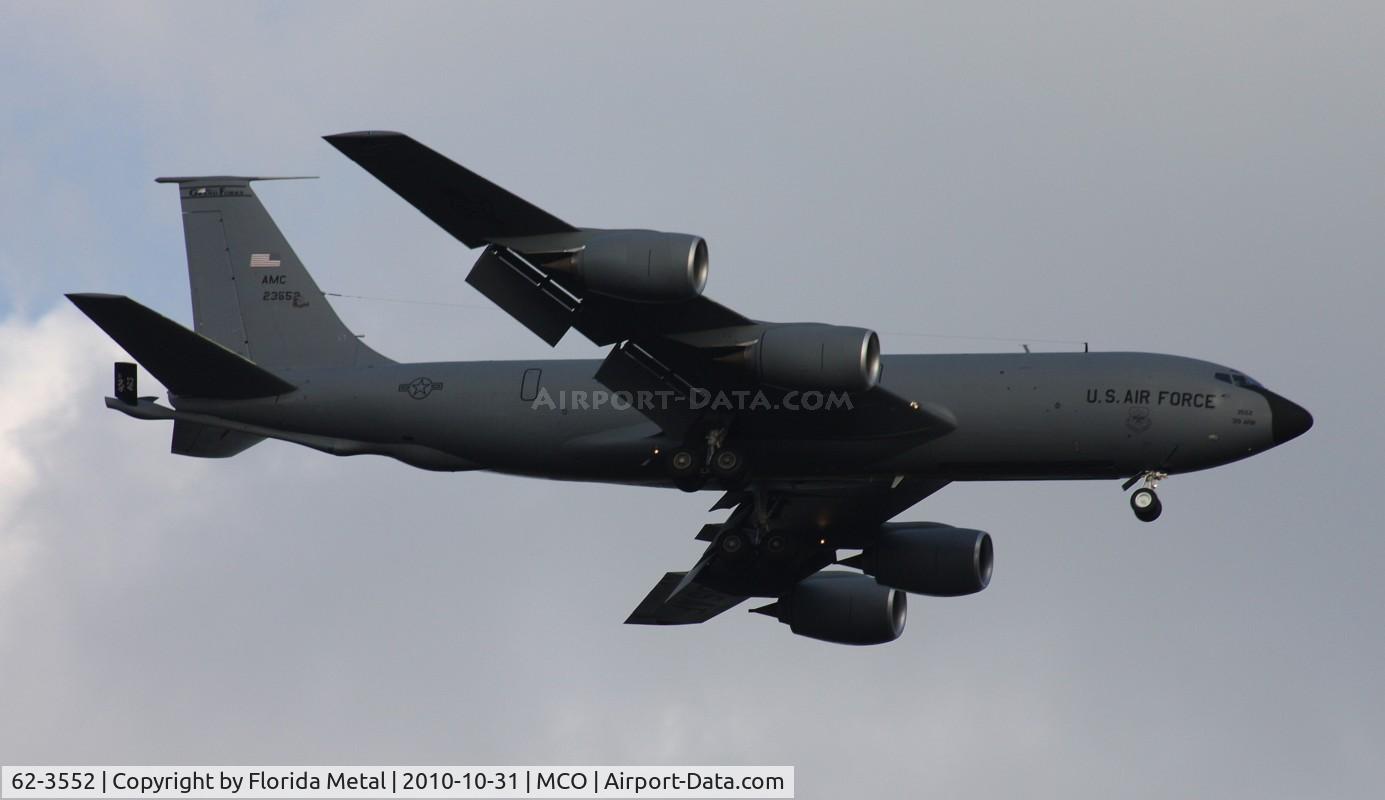 62-3552, 1962 Boeing KC-135R Stratotanker C/N 18535, KC-135R