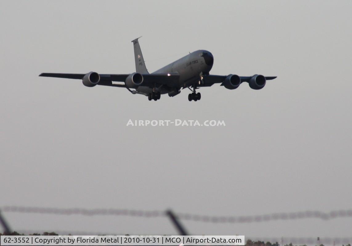 62-3552, 1962 Boeing KC-135R Stratotanker C/N 18535, KC-135R