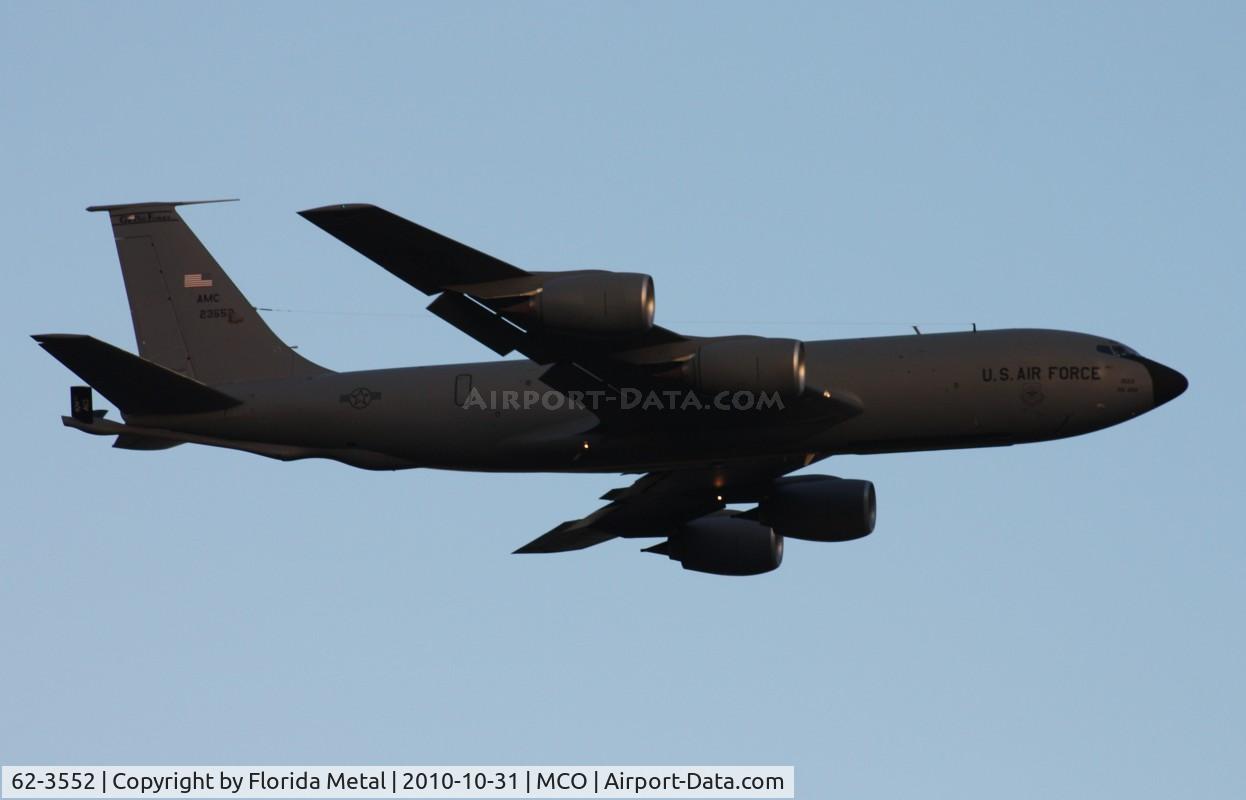 62-3552, 1962 Boeing KC-135R Stratotanker C/N 18535, KC-135R