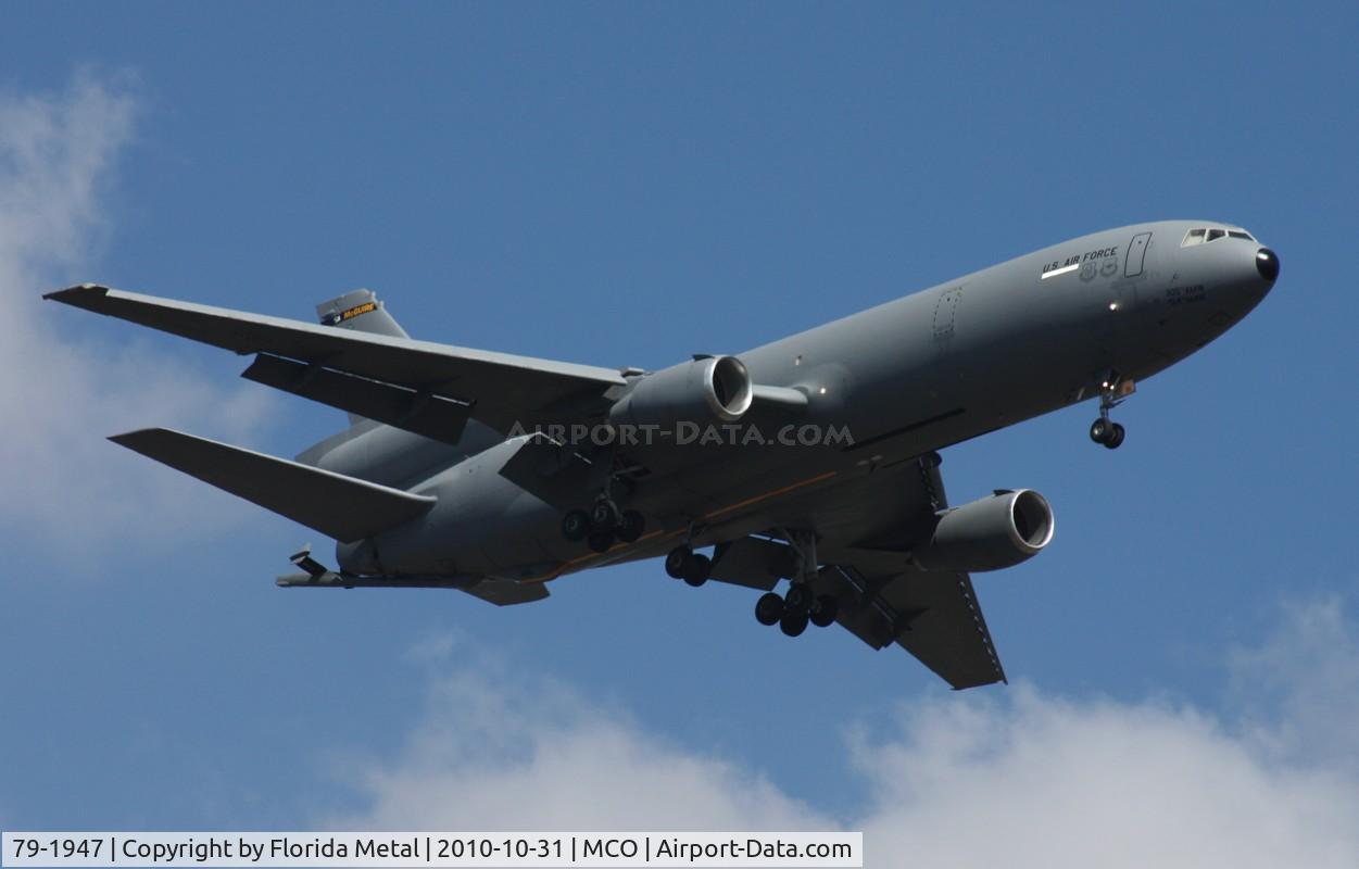 79-1947, 1982 McDonnell Douglas KC-10A Extender C/N 48207, KC-10