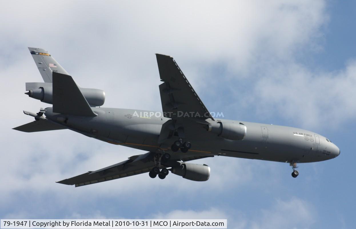 79-1947, 1982 McDonnell Douglas KC-10A Extender C/N 48207, KC-10A