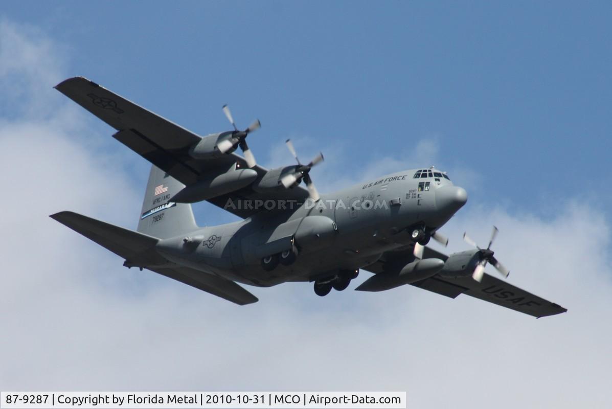 87-9287, 1987 Lockheed C-130H Hercules C/N 382-5128, C-130H
