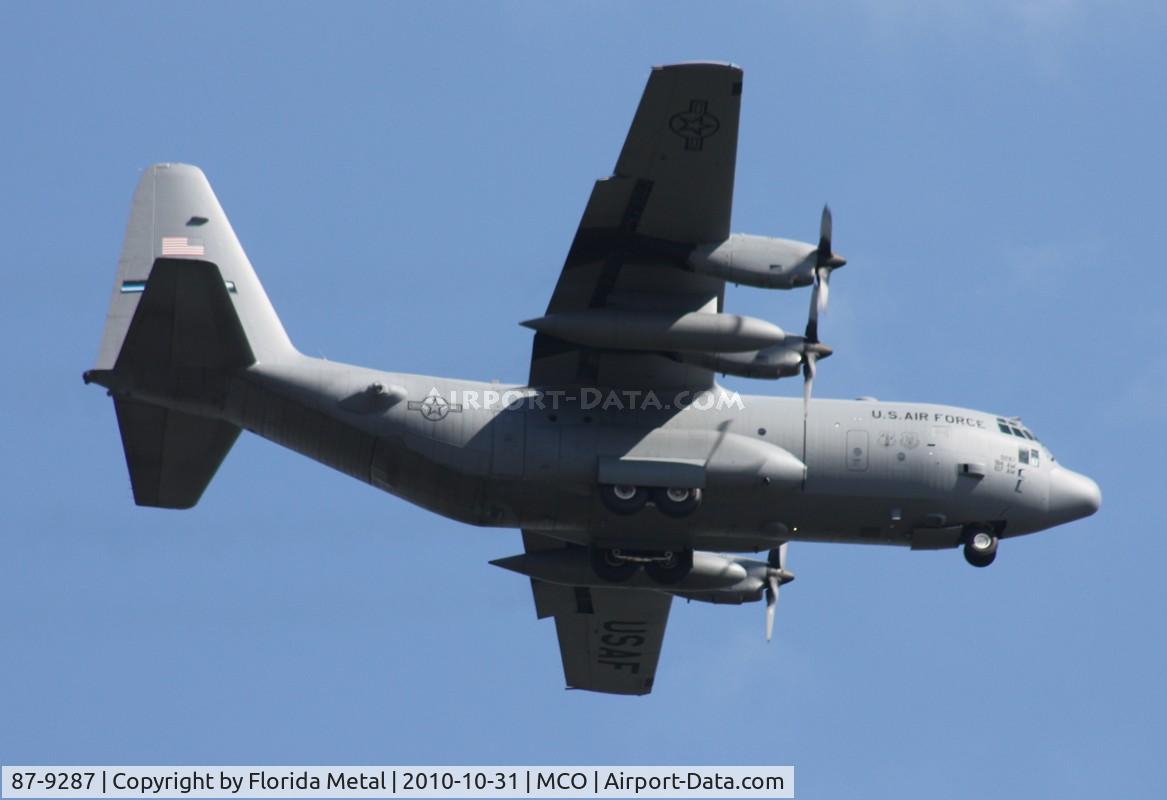 87-9287, 1987 Lockheed C-130H Hercules C/N 382-5128, C-130H