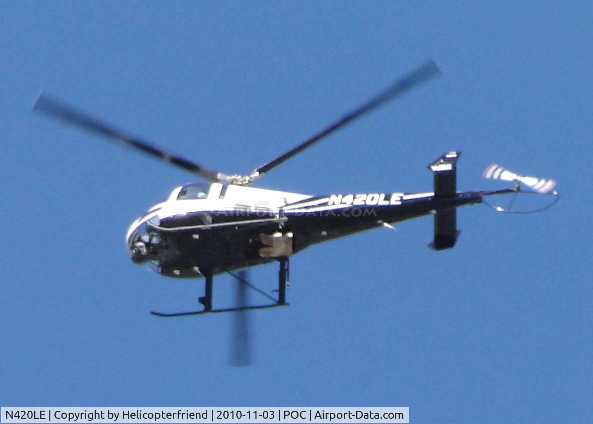 N420LE, 2006 Enstrom 480B C/N 5101, High and tight orbit