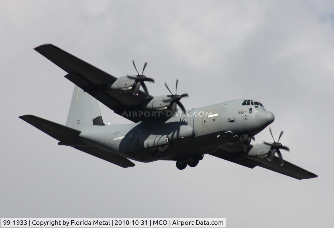 99-1933, 1999 Lockheed Martin EC-130J Commando Solo III C/N 382-5502, EC-130J