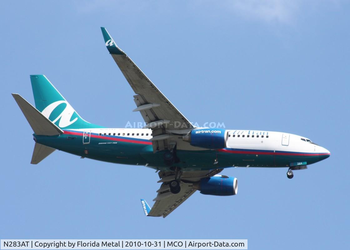 N283AT, 2006 Boeing 737-7BD C/N 34479, Air Tran 737