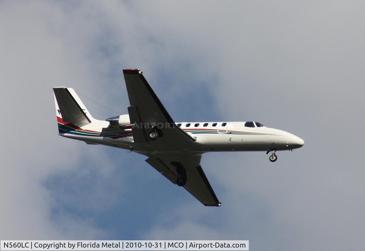 N560LC, 1995 Cessna 560 Citation Ultra C/N 560-0296, C560