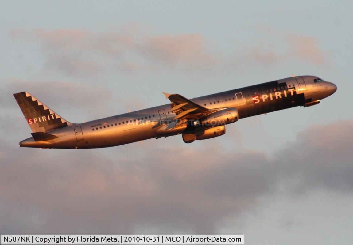 N587NK, 2005 Airbus A321-231 C/N 2476, Spirit A321