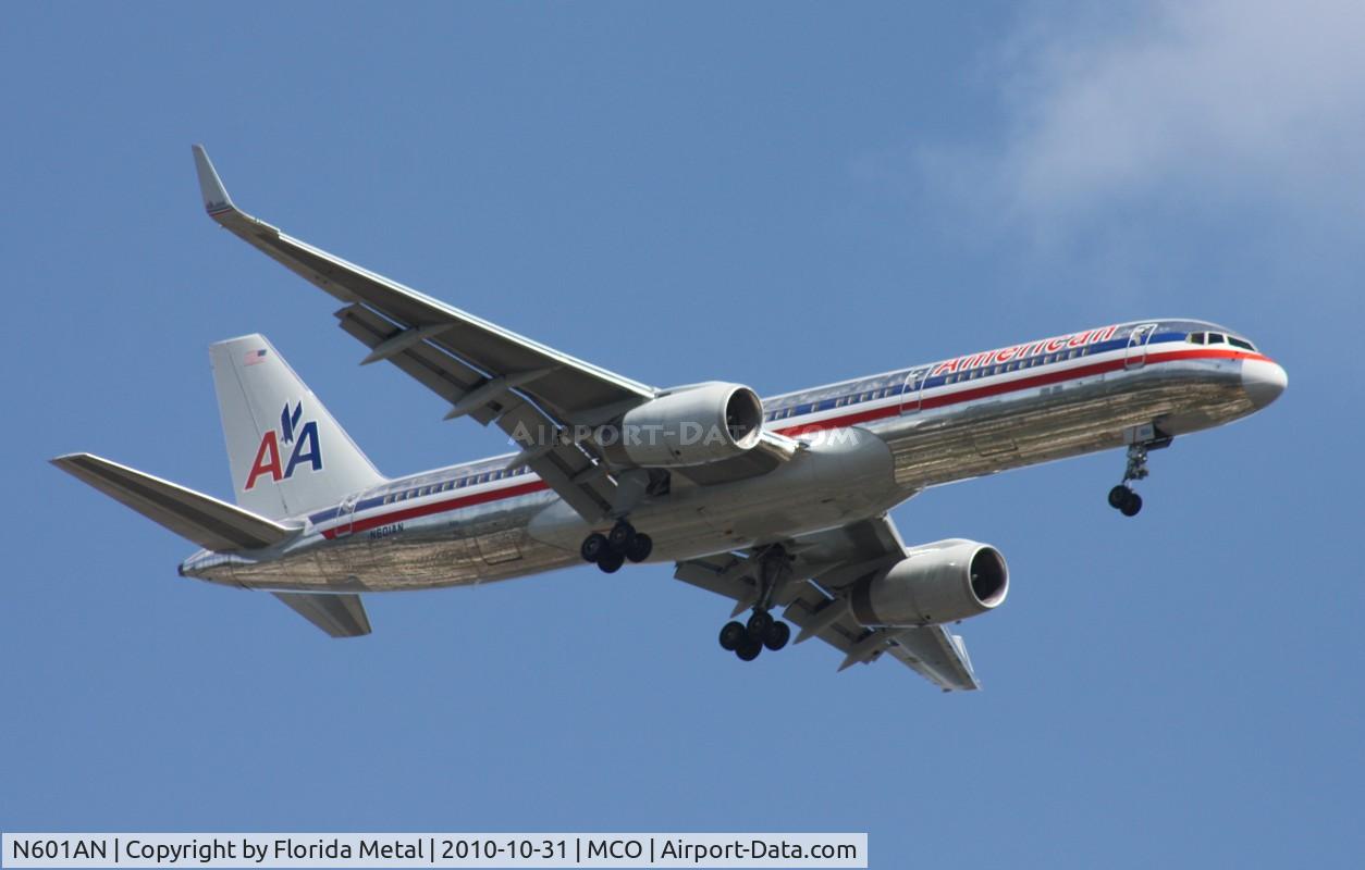 N601AN, 1995 Boeing 757-223 C/N 27052, American 757-200