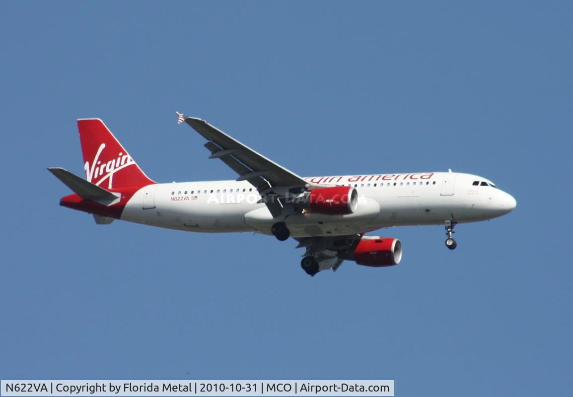 N622VA, 2006 Airbus A320-214 C/N 2674, Virgin America A320