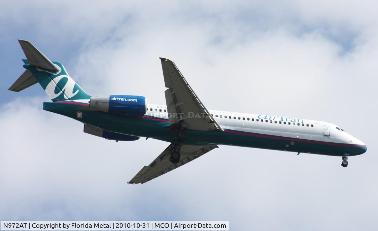N972AT, 2001 Boeing 717-200 C/N 55033, Air Tran 717