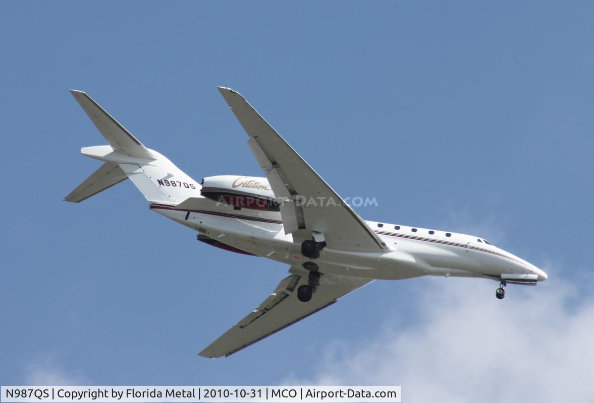 N987QS, 1999 Cessna 750 Citation X Citation X C/N 750-0087, C750