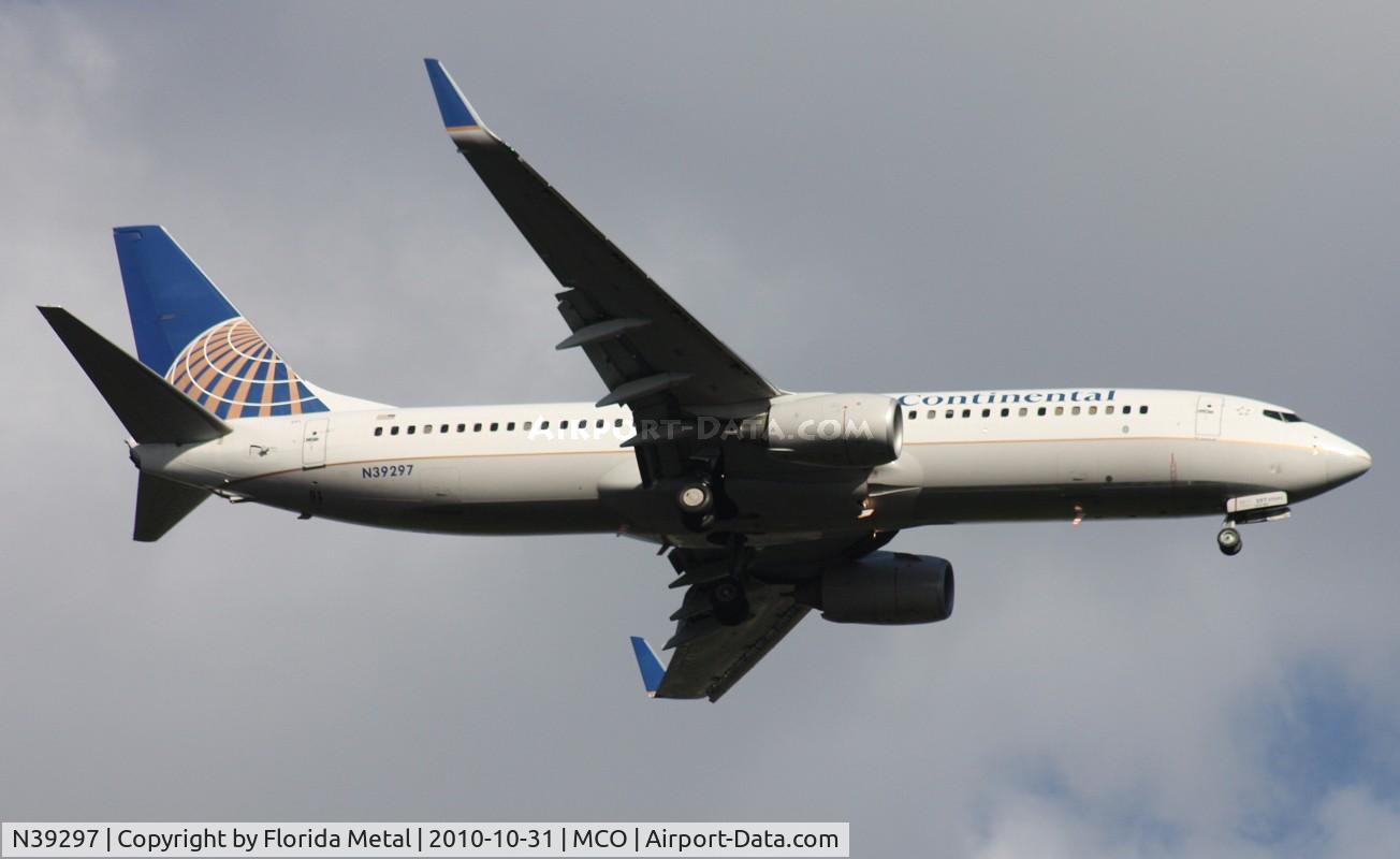 N39297, 2005 Boeing 737-824 C/N 34003, Continental 737-800