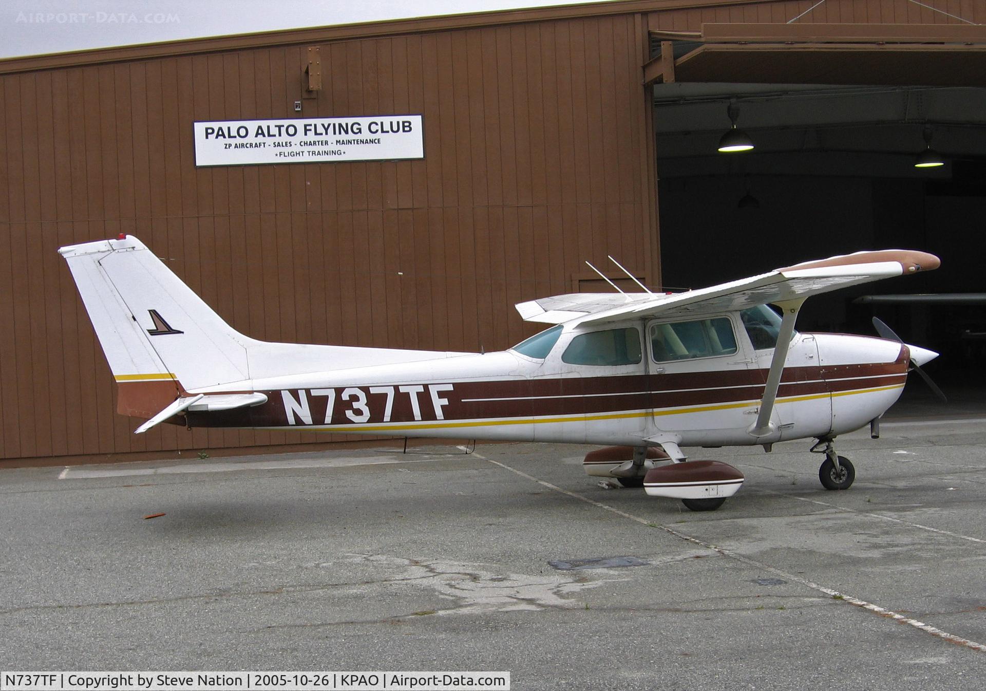 N737TF, 1977 Cessna 172N C/N 17269657, 1977 Cessna 172N @ Palo Alto, CA
