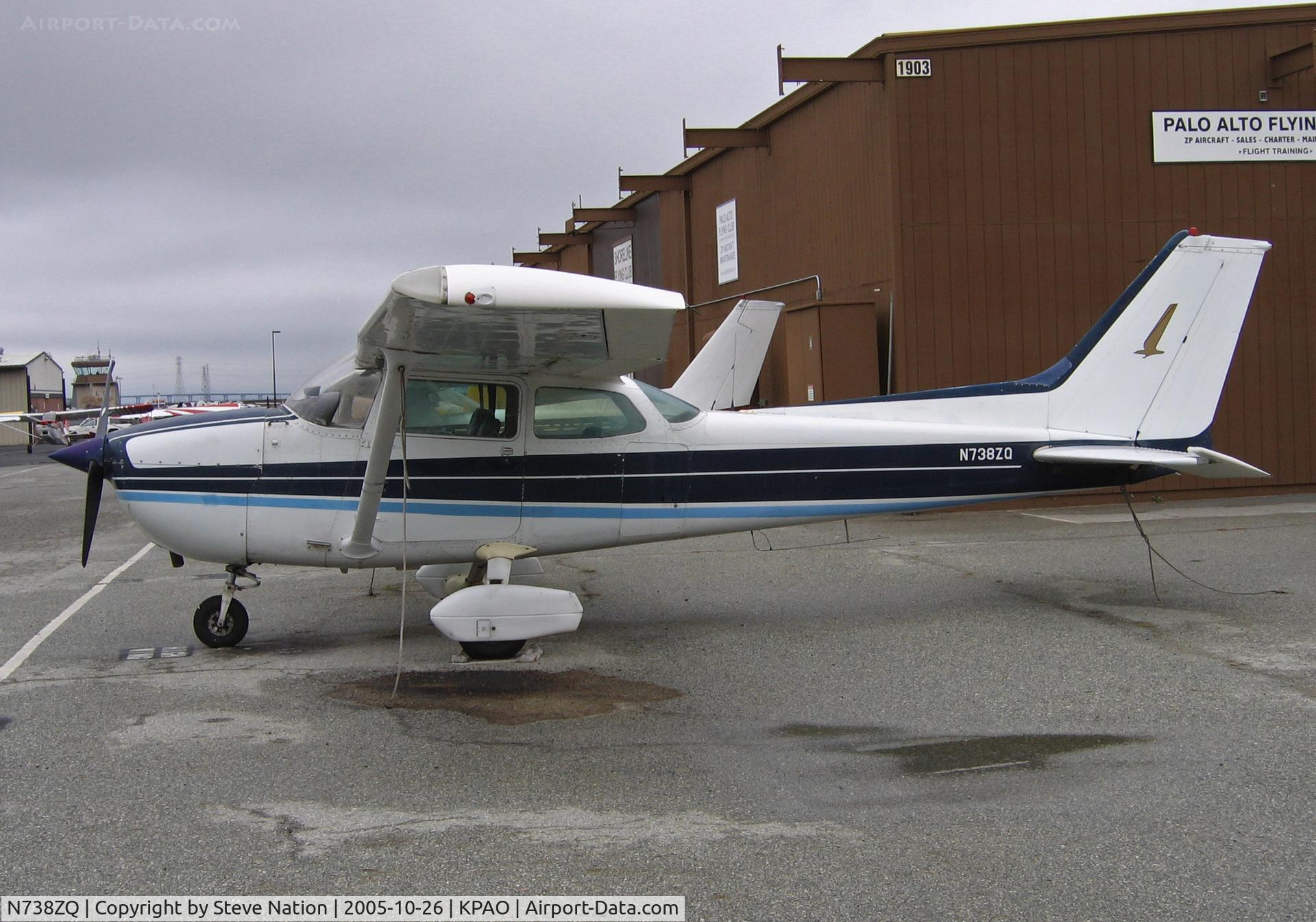 N738ZQ, 1978 Cessna 172N C/N 17270369, 1978 Cessna 172N @ Palo Alto, CA