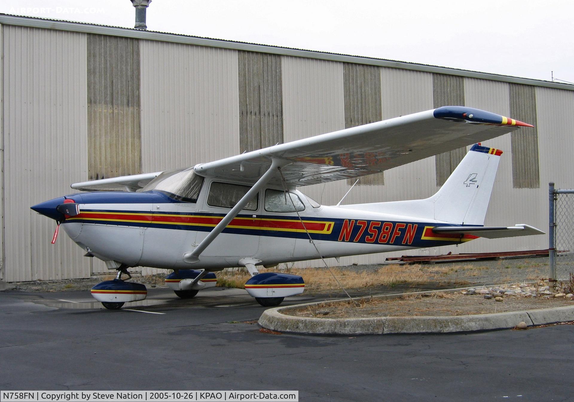 N758FN, Cessna R172K Hawk XP C/N R1723062, Cessna R172K @ Palo Alto, CA