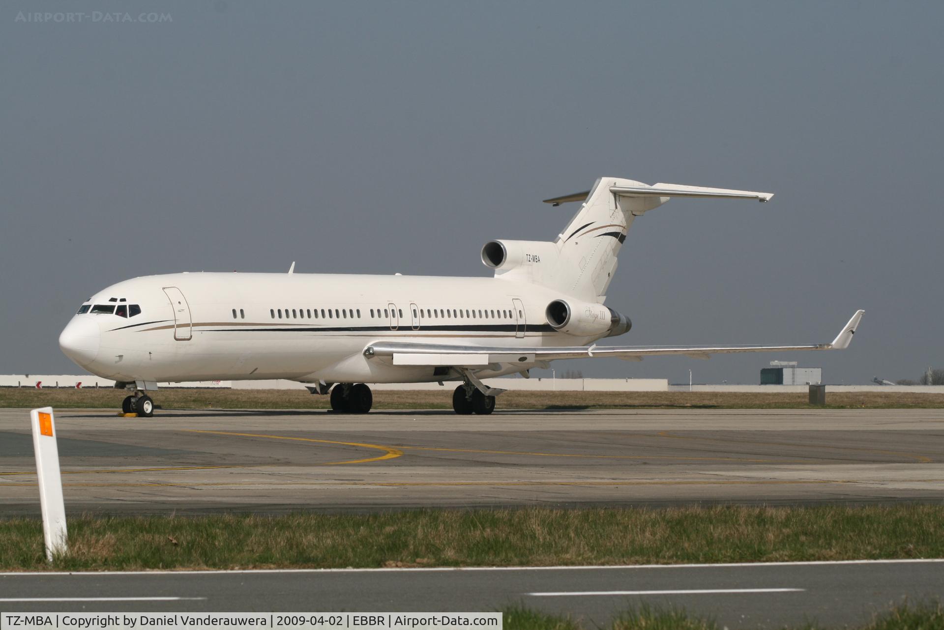 TZ-MBA, 1980 Boeing 727-2K5 C/N 21853, Parked on G.A. apron