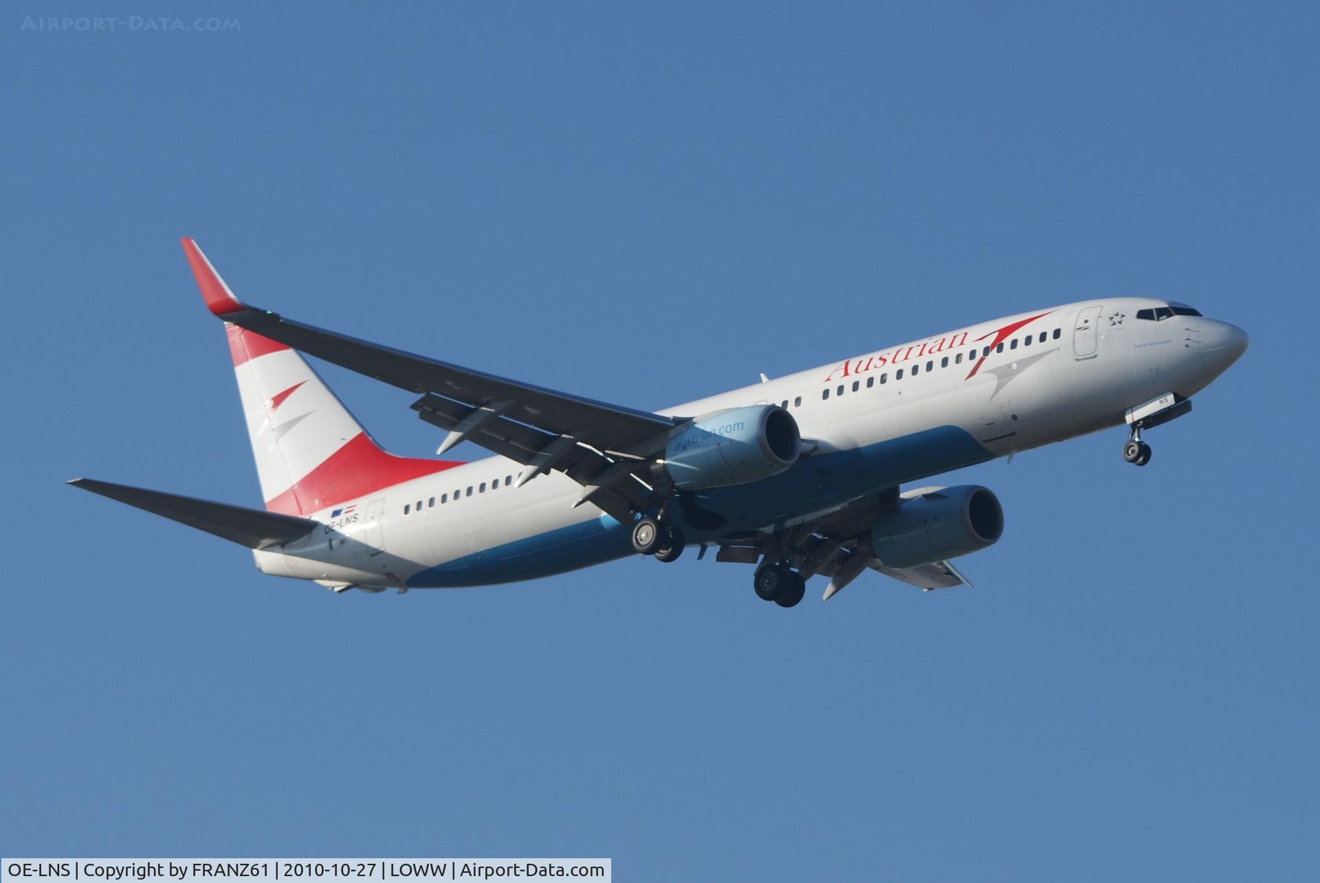 OE-LNS, 2005 Boeing 737-8Z9 C/N 34262, Austrian Airlines