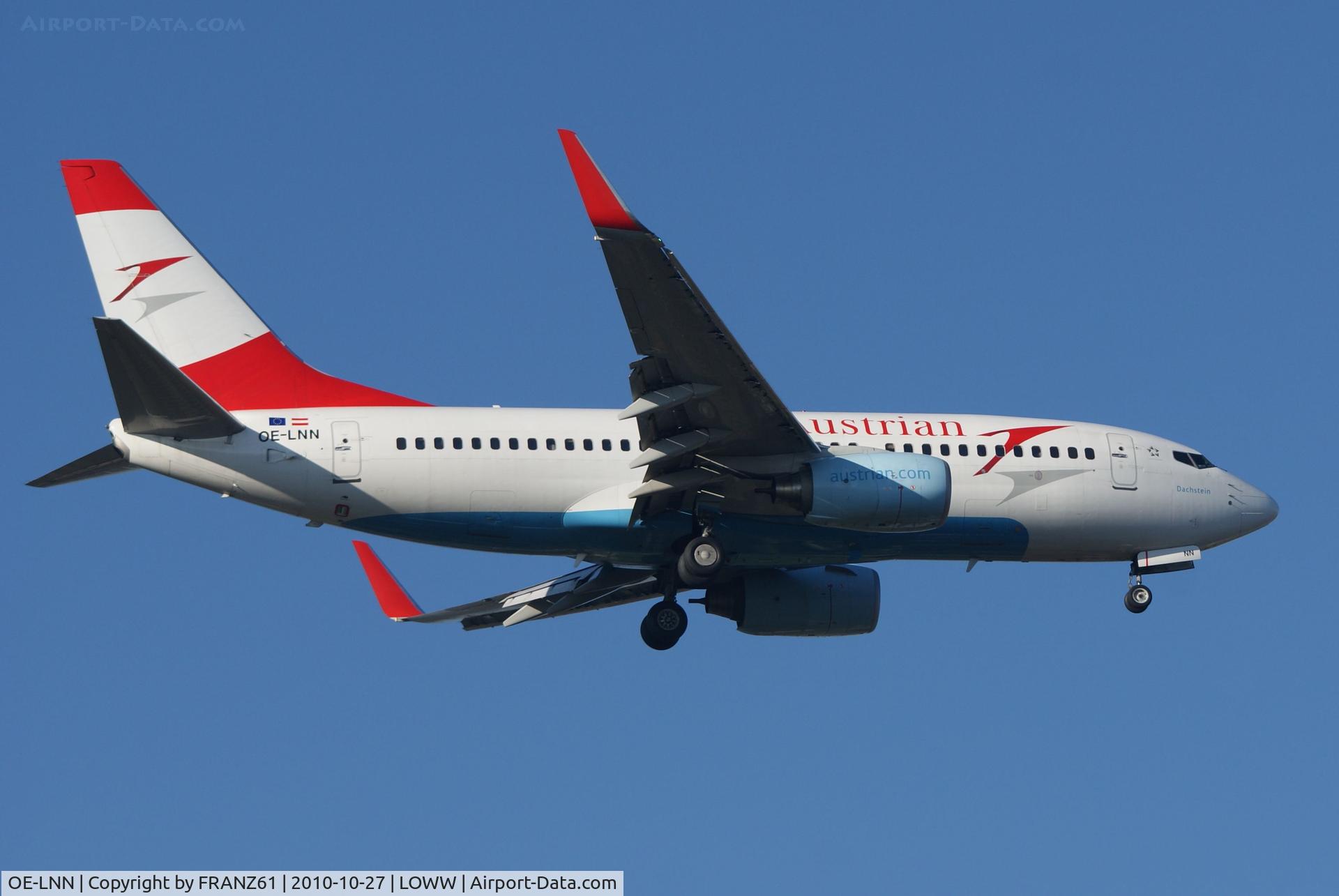 OE-LNN, 2000 Boeing 737-7Z9 C/N 30418, Austrian Airlines