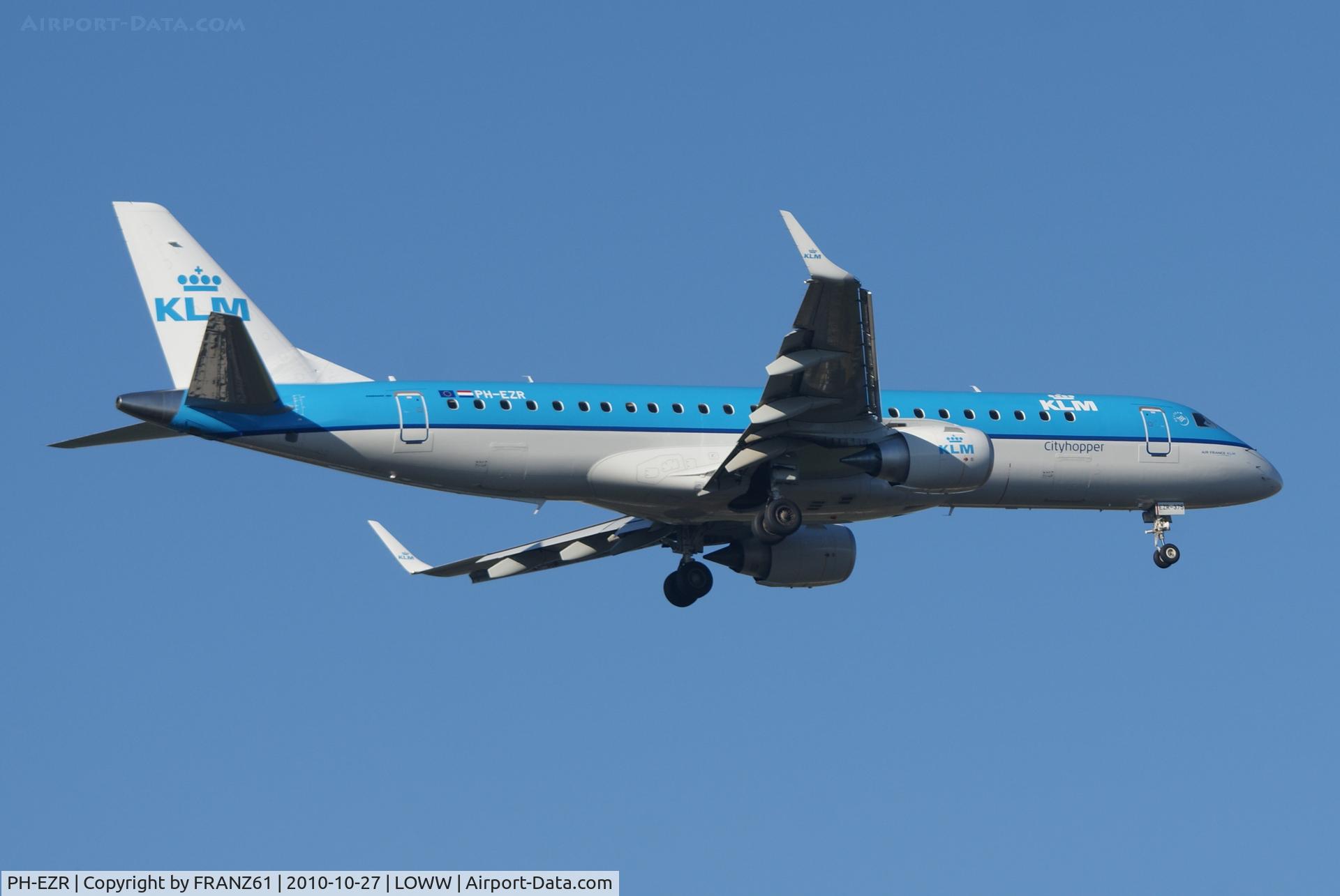 PH-EZR, 2010 Embraer 190LR (ERJ-190-100LR) C/N 19000375, KLM
Embraer ERJ 190-100STD