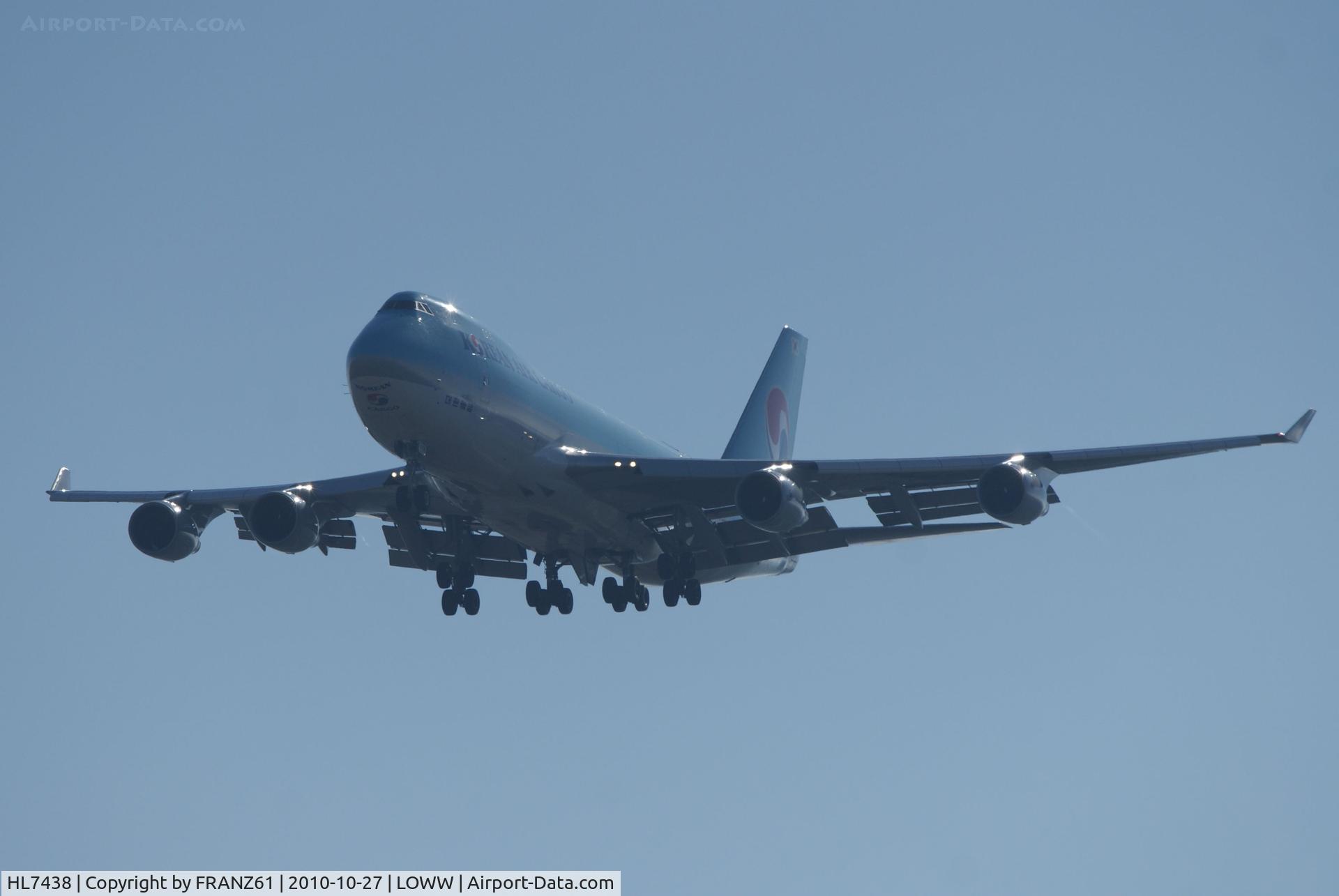 HL7438, 2003 Boeing 747-4B5ERF C/N 33515, Korean Air CargoB747-4B5ERF