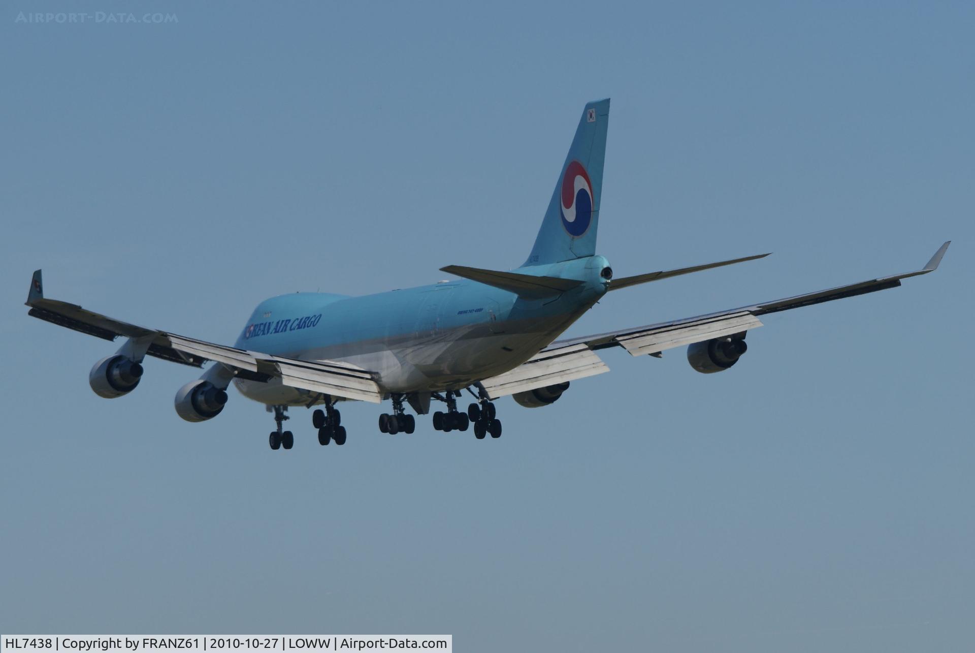 HL7438, 2003 Boeing 747-4B5ERF C/N 33515, Korean Air CargoB747-4B5ERF